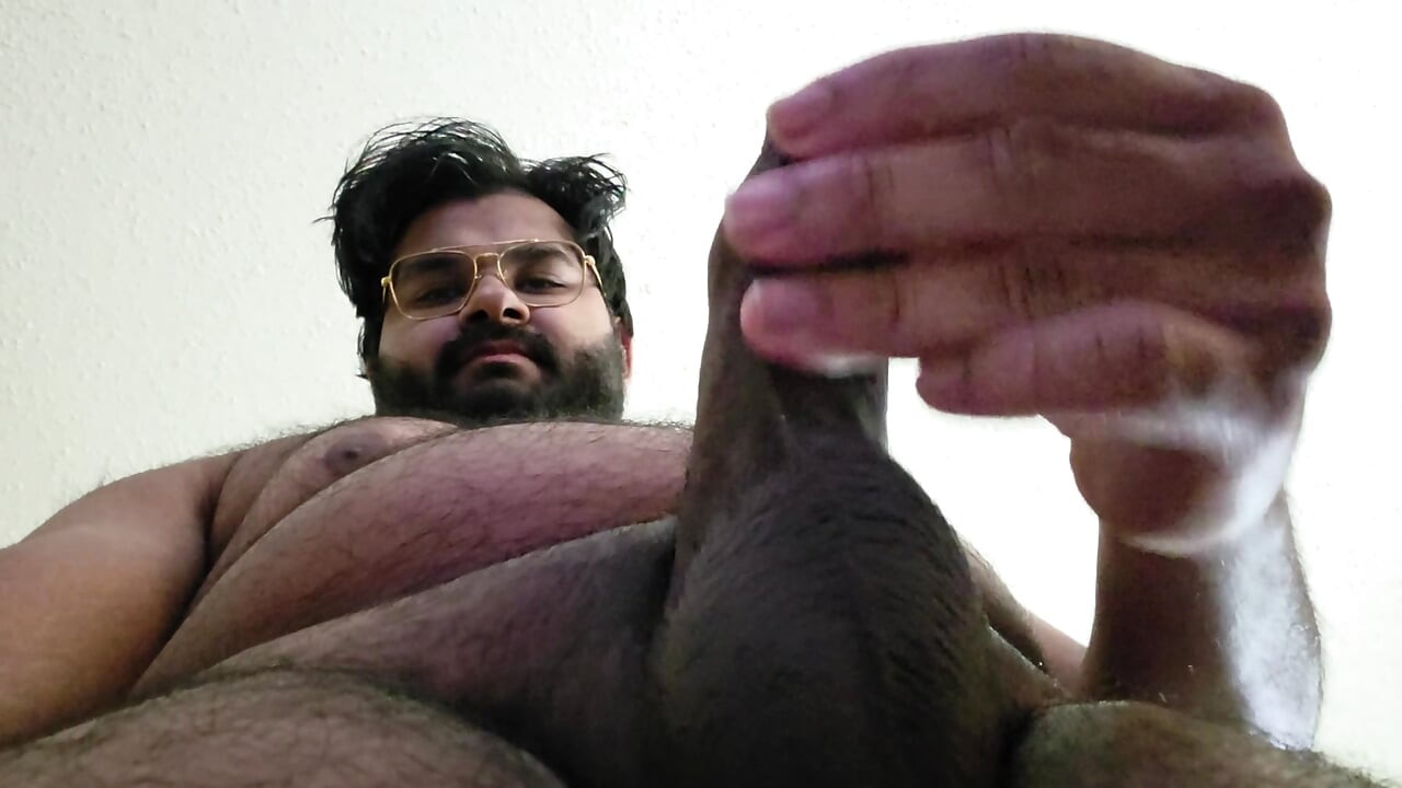 Big Hairy Indian Teen Loves Gooning His Small Cock