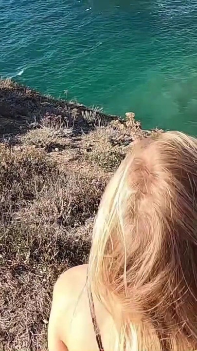 DOGGY STYLE ON THE ROCKS IN PUBLIC | Clip 1