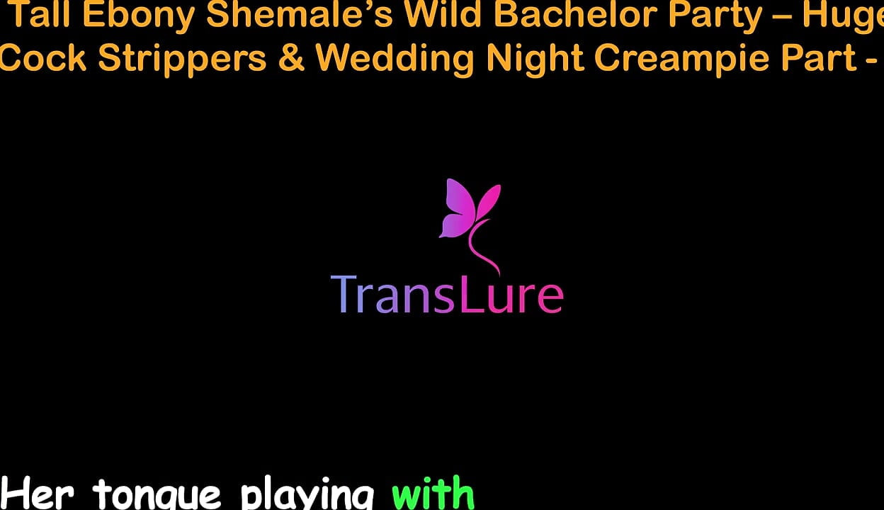 Englische audio-sexgeschichte - große ebenholz-transe, wilde junggesellenparty - riesige schwanz-stripper & hochzeitsnacht-creampie - 2
