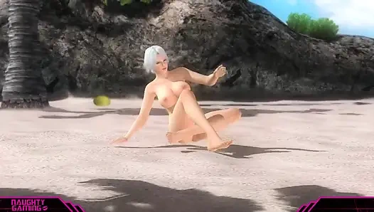 Dead Or Alive 5 Последний мод с круглым шестом и танец