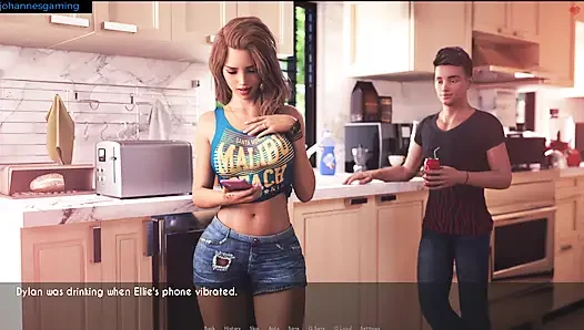 Awam - dylan dan ellie bersenang-senang bersama.