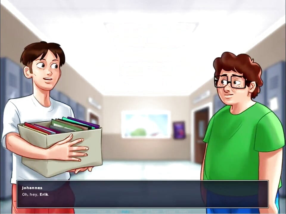 Summertime Saga - Eve might be pregnant after Johannes fucked her