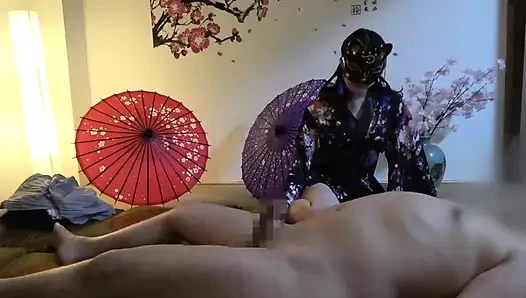 Part 1 Teasing Play That Stops Just Short of the Edge-a Super Perverted Beauty Who's Both a Dominant and a Submissive!