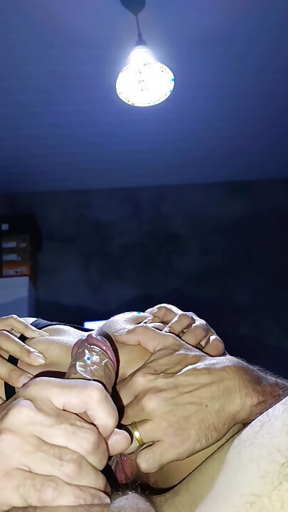 Anal Creampie with Brazilian Slut