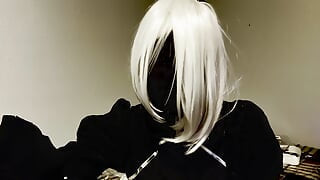 Black Zentai Cosplay Breathplay