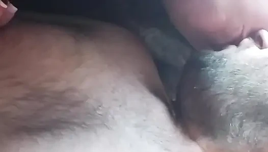 My husband bet his 28-year-old apprentice that he couldn't fuck me... I made him lose the bet.