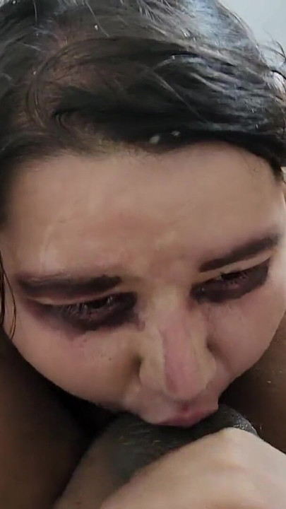 Unforgettable moment from "I suck my owner's cock and balls until I extract his cum, at my brother's house"
