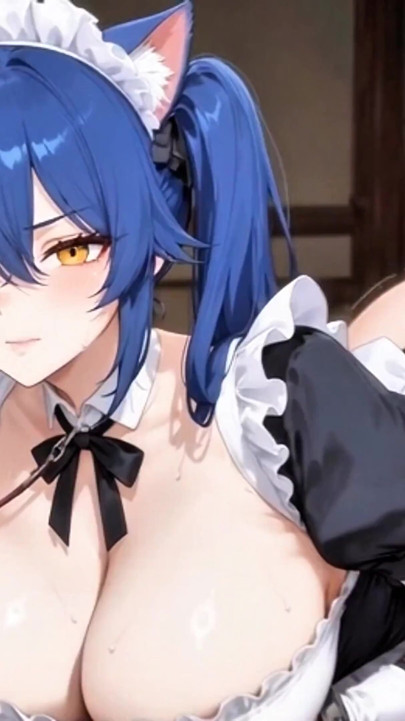 Obedient Neko Maid BDSM Training Intense Creampie Reward | Clip 2