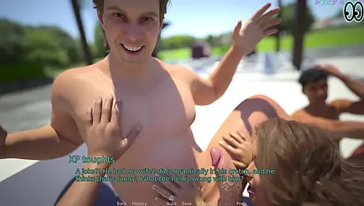 My Italian Slut Wife by Hornydogstudio - Pool Party, Anal Orgasm 3