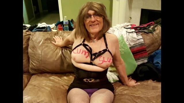 Heather showing off the goods