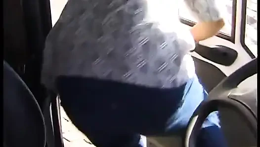 Girl in pantyhose fucks a massive cock on the ambulance to an ass cumshot