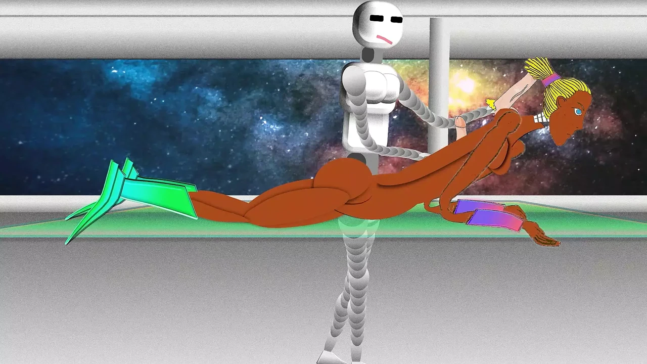 Year 6969 The Erotobots and friends in space. What really happens in the void