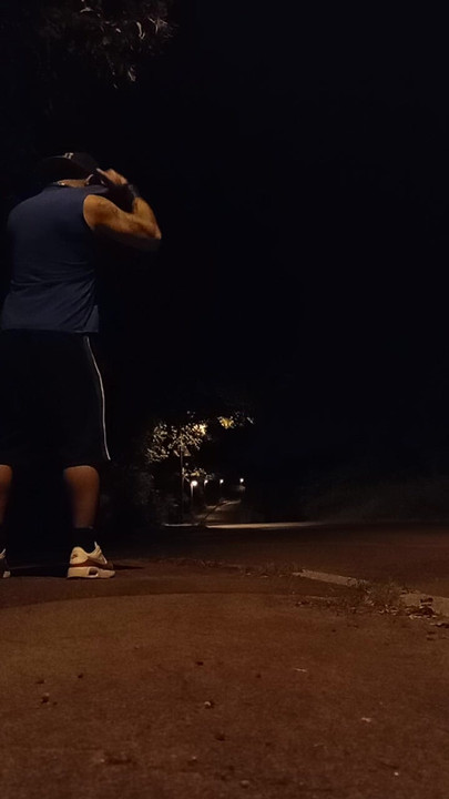 Me jerking outdoor