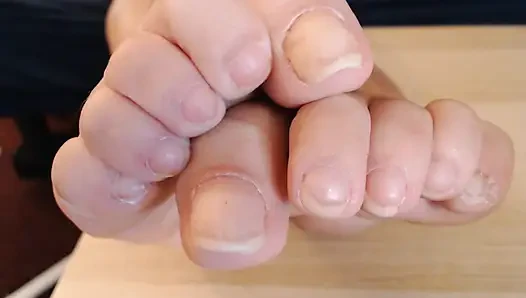Natural No Gloss Toenails