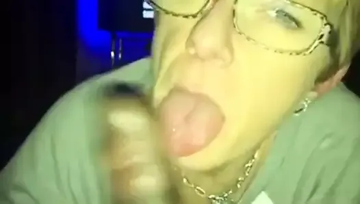 Granny's tongue job