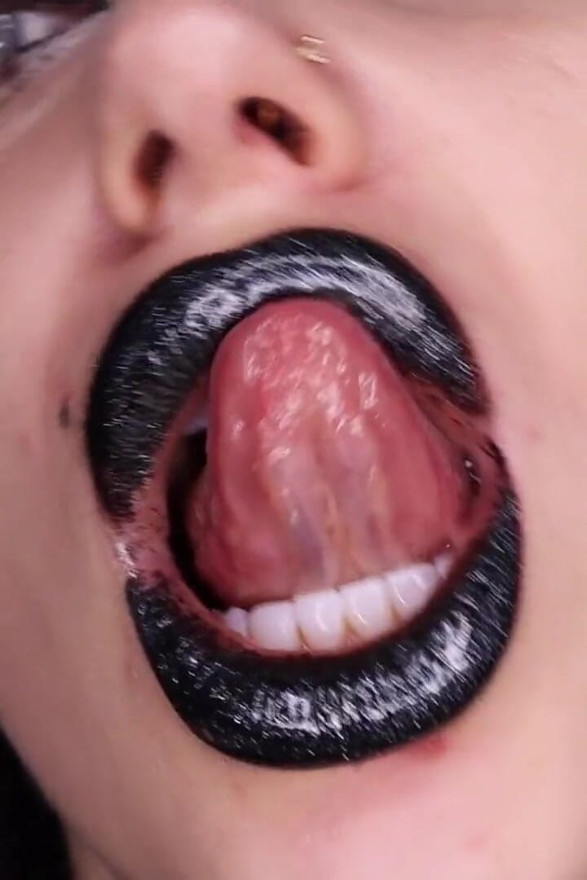 Lady in black lipnosis JOI