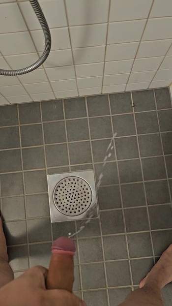 cumming in the shower