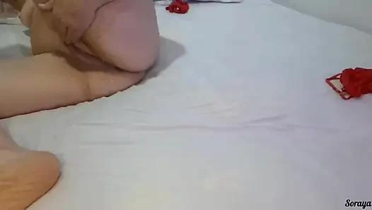 Hot horny stepmom does live streaming