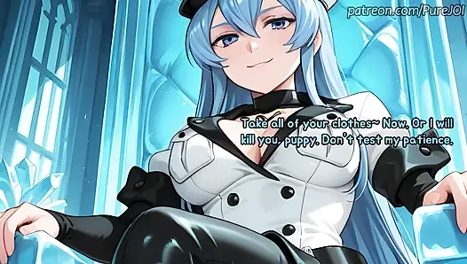 You were caught by Esdeath's troupe to be ruined (Sex JOI)