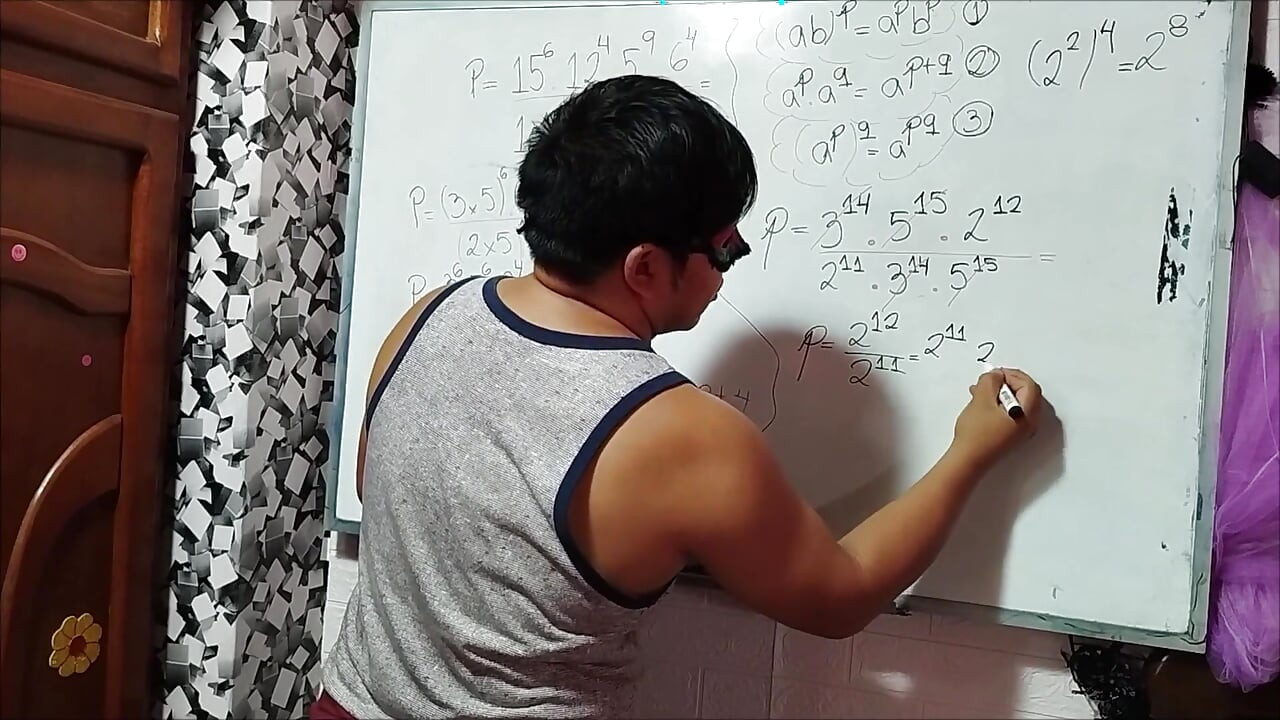 21 Algebra: Laws of Exponents - Potentiation - Simplification - Radication