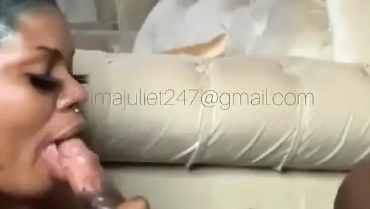 Memekku basah banget setelah nyepong kontol pacarku