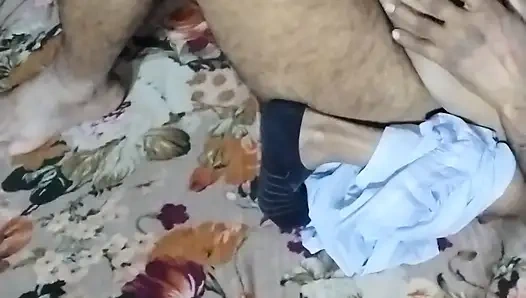 Beautiful school girl first time sex with his lovely boyfriend