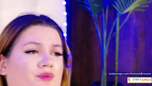 Big round boobs watch her now and Edge and beg do not cum