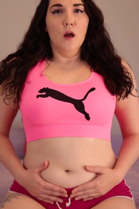 Burping in workout clothes