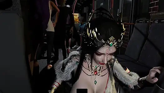 Ötesinde baştan çıkarma: animasyonlu tanrıçası glow- 3d animasyon hentai