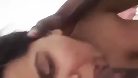 Desi wife give blowjob to BBC