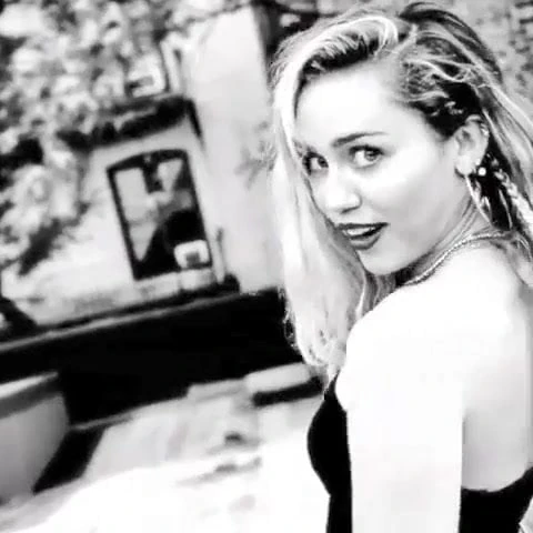 Miley Cyrus  BTS Nip Slip and See Through