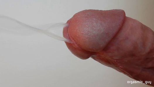 Extreme close up Cock Orgasm and hands free Cumshot