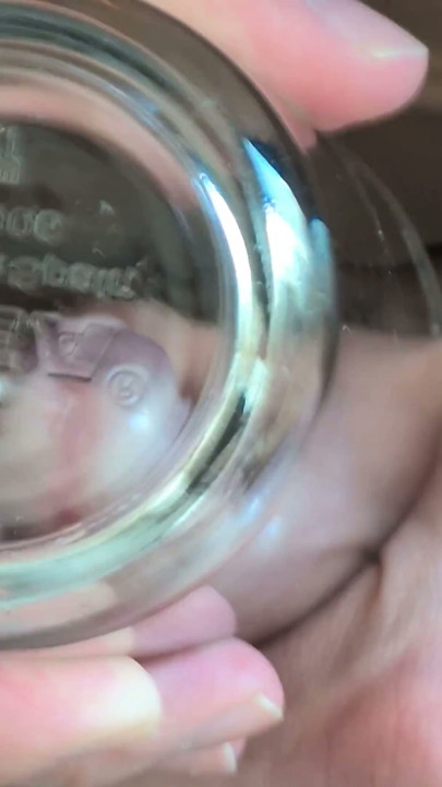 Dirty Glass Play JOI - Fuck a Glass with Pre-cum & Spit - Fail the 5-second Challenge or Drink Your Own Mess!