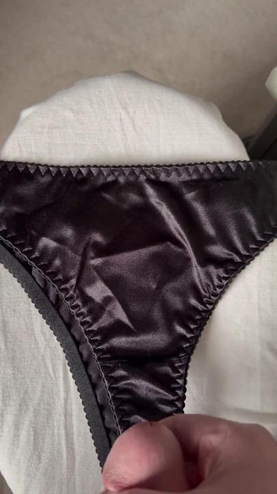 Cum on Wife’s Panties 17