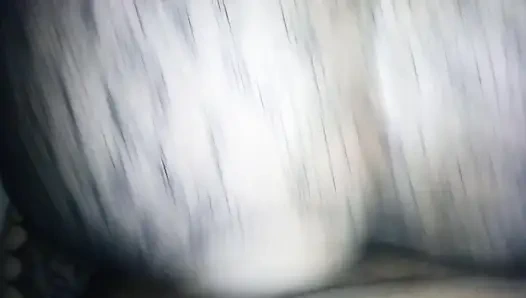 PAWG in fishnet takes backshots