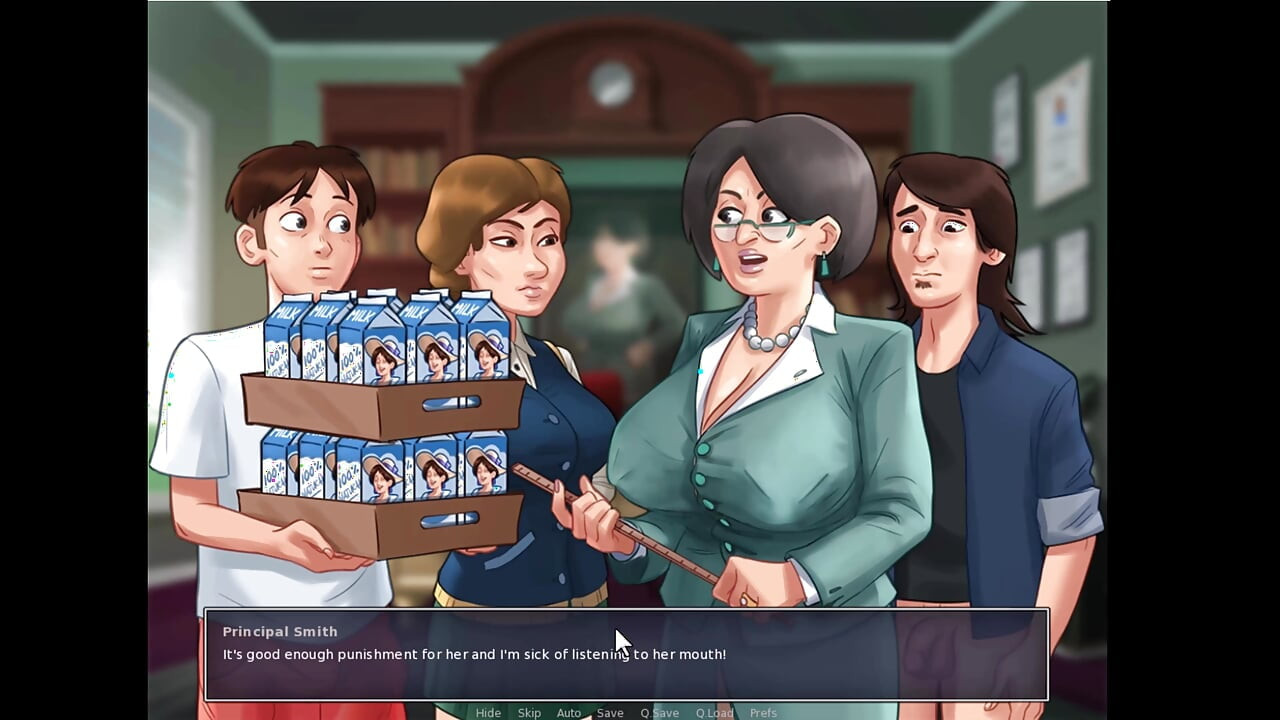 Summertime Saga - Jenny got pregnant - Diana gave me a handjob under the table - new science project is amazing FH