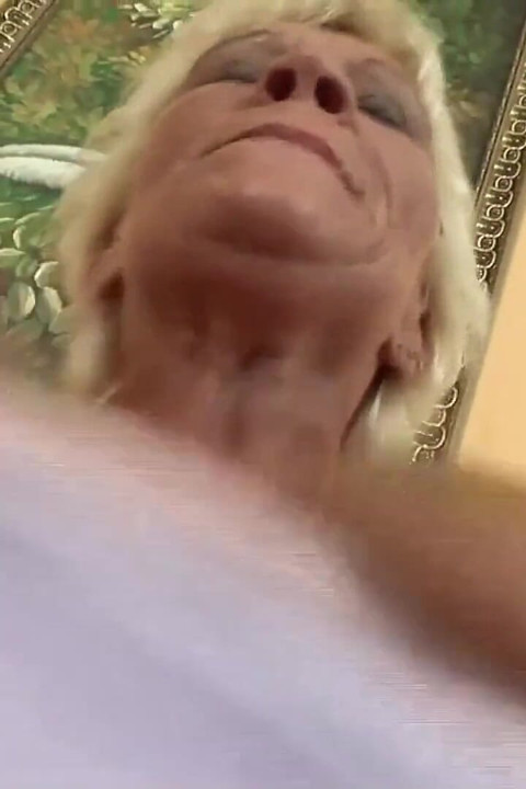 Blonde milf gets pussy licked, sucks a huge cock and rides it to a cumshot