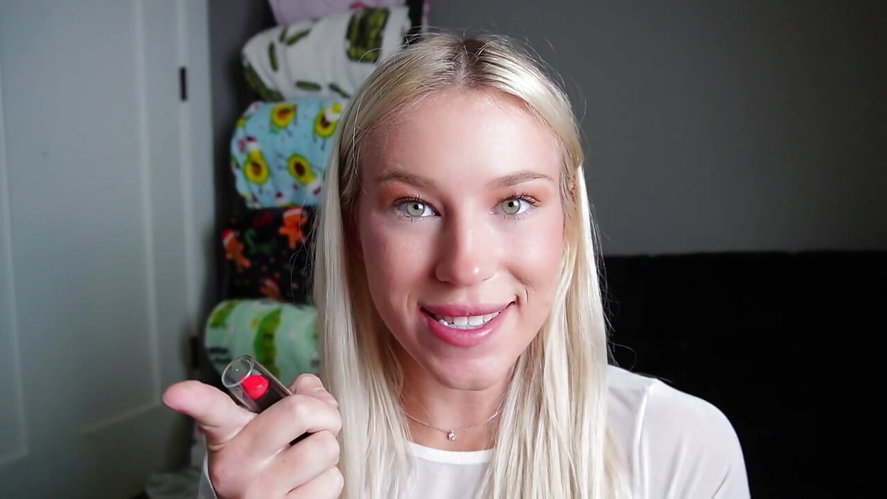 Baci con il rossetto rosso