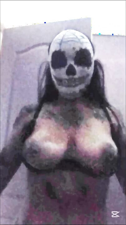 I secretly send my big tits to my stepbrother