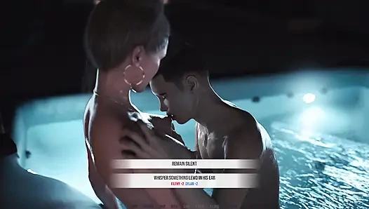 Yükseltilmiş animasyonlarla Awam 2 spicy up edition - gecenin sıcaklığında bölüm 2