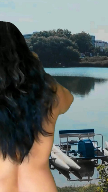 Stunning moment from "COMPLETE 4K MOVIE HOT NAKED PUBLIC DANCING WITH ADAMANDEVE AND LUPO"