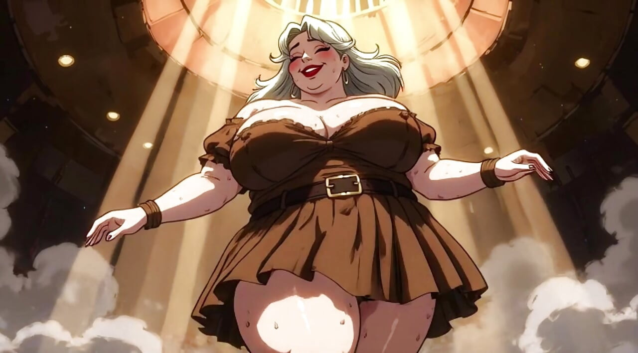 Ai crtani snimci plesnih žena sa velikim sisama