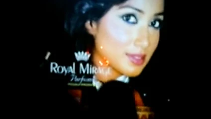 Shreya ghoshal - thik cum yüzünü inleyerek vurdu