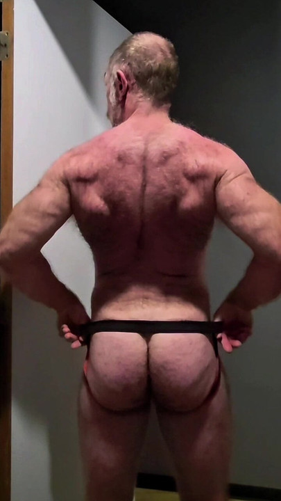 Muscle in Jockstrap