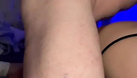 Fucking my wet lubed up pussy