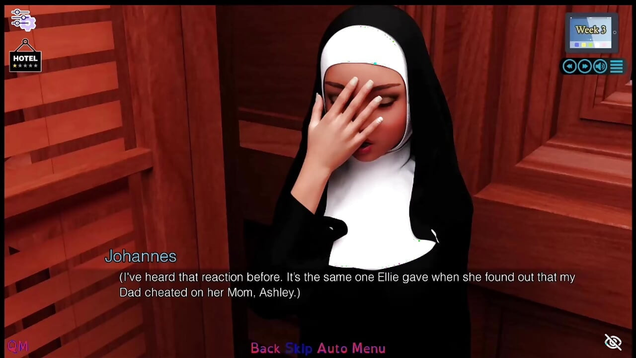 Sunshine Love #24 - Johannes and Kristina pretended to be a pastor and a nun and saw something...