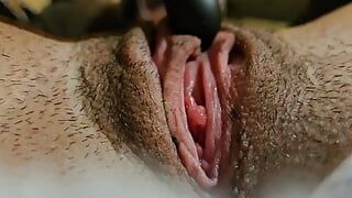 Zblízka kundička orgasmus