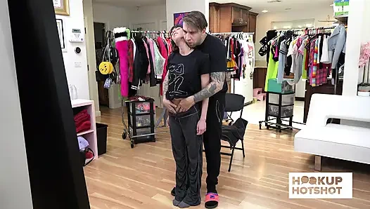 BTS - Lovely Vera King Gets Stripped And Teased Backstage!