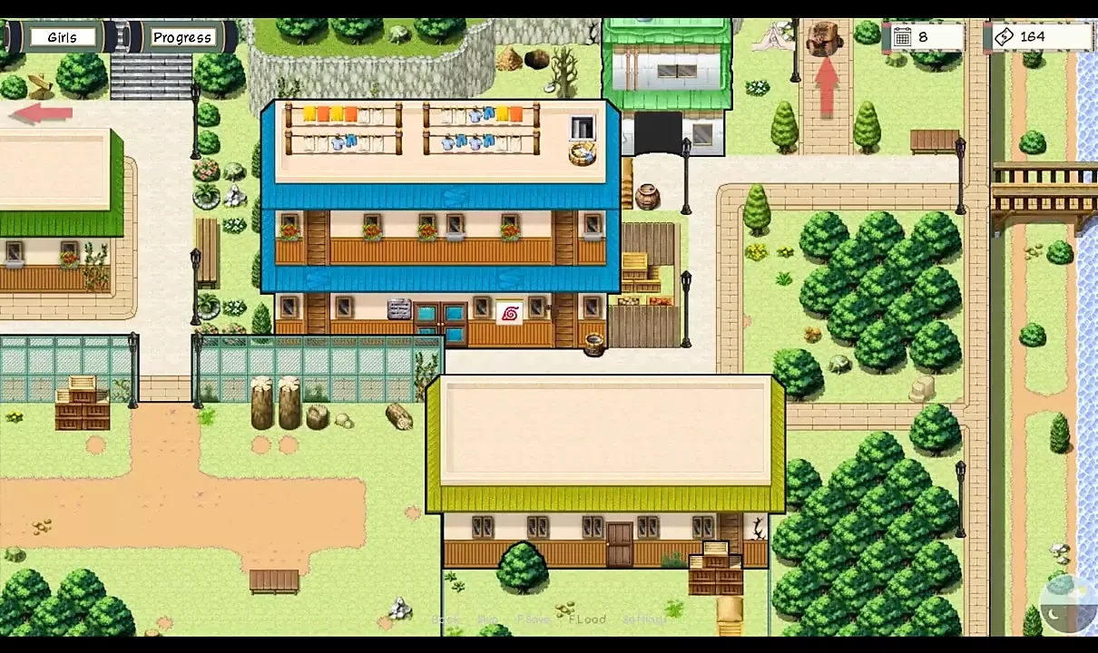 Naruto - Kunoichi Tränare v0.13 Del 3 Arbetsdag i Konoha av Loveskysan69
