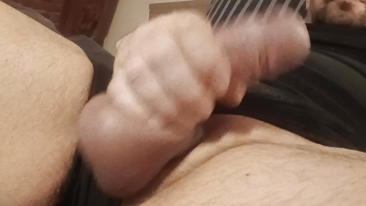 A schoolgirl makes me hard and I show her my big balls